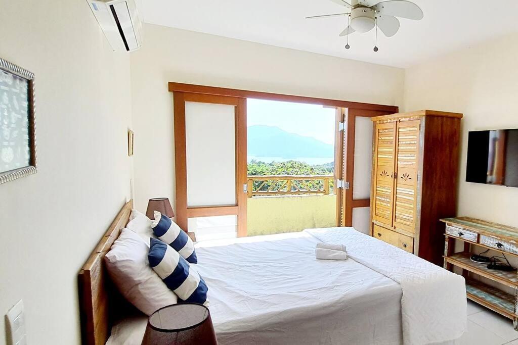 Residencia Em Condom, 1 Ou 2 Suites, Vista Para O Mar, Praia Do Curral, Ilhabela Exterior foto